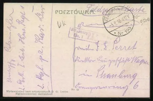 AK Lemberg, Technikum mit Strassenpartie