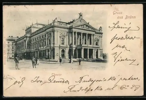 AK Brünn, Partie am Theater
