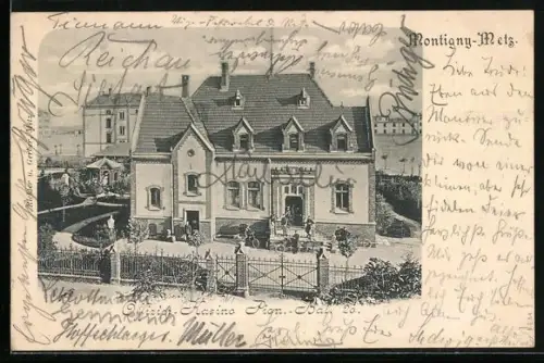 AK Montigny, Offizier-Kasino Pion.-Bat. 20