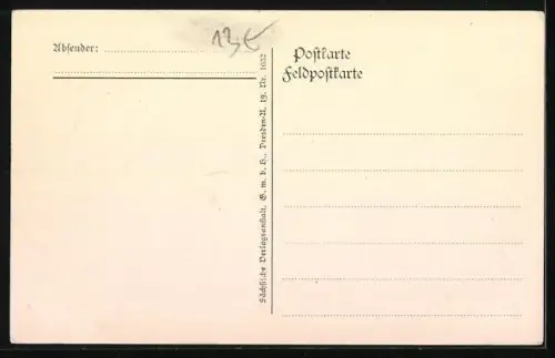 AK Fensprechmeldestation im Schützengraben