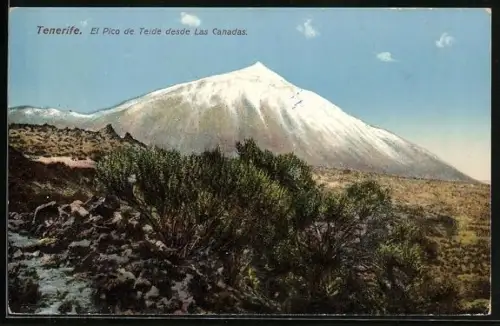 AK Tenerife, El Pico de Teide desde Las Canadas