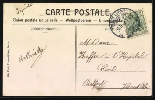 AK Basel, Tellplatz mit Geschäftshäusern