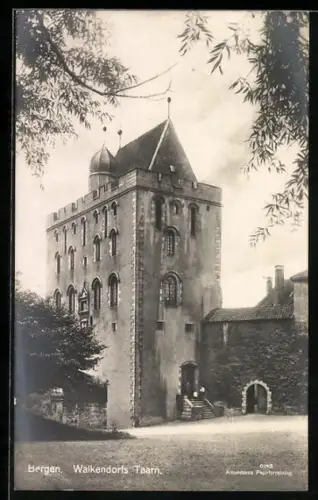AK Bergen, Walkendorfs Taarn, Burgansicht
