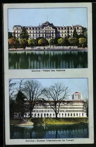 AK Geneve, Palais des Nations, Bureau International du Travail