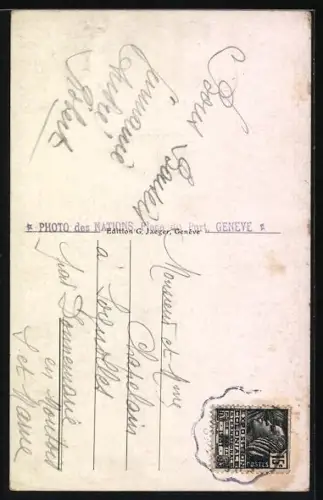 AK Geneve, Palais des Nations, Bureau International du Travail