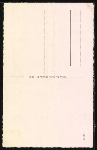 AK Breslau, Rathaus mit Strassenpartie