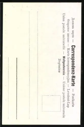 Künstler-AK Wien, Passanten am Tegetthof-Monument