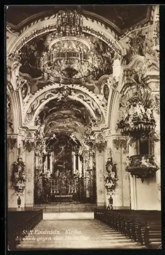 AK Einsiedeln, Inneres der Stiftskirche