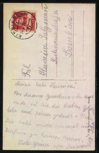 AK Einsiedeln, Inneres der Stiftskirche