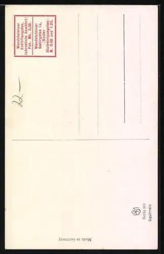 AK Graues Eichhörnchen mit Nuss neben einer Strasse, Automobil