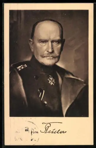 AK General der Infanterie von Beseler in Uniform mit Eisernem Kreuz