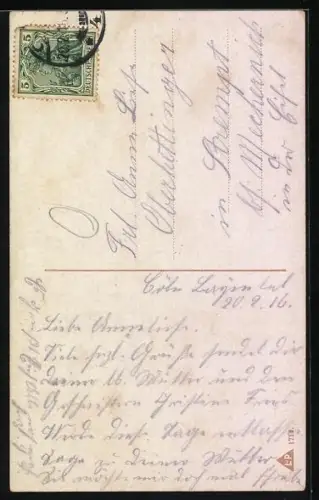 AK Vater ich rufe dich, Soldat hält eine Predigt