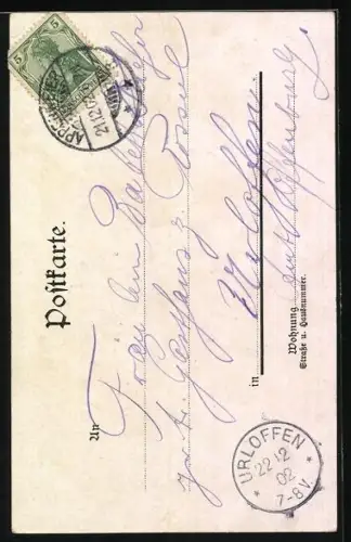 AK Volkstracht aus dem Gutachtal, Frauen in Schwarzwälder Tracht