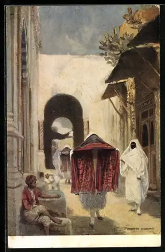 AK Maurische Frauen in volkstypischen Trachten