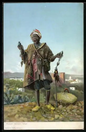 AK Tanger, Musicien marocain, ein arabischer Musiker