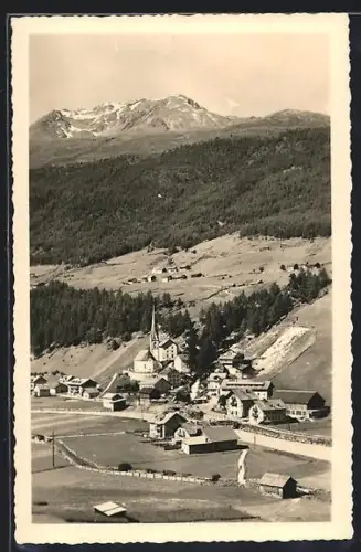 AK Sölden /Oetztal, Teilansicht mit Kirche