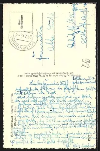 AK Sölden /Oetztal, Teilansicht mit Kirche