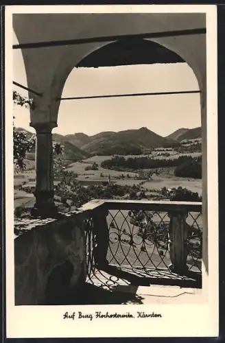 AK Hochosterwitz /Kärnten, Auf Burg Hochosterwitz