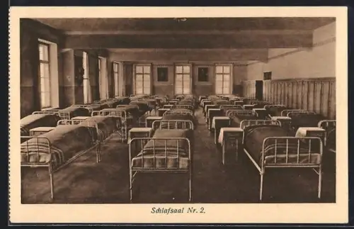 AK Feldkirch, Lehrerseminar Handels- und Volksschule mit Pensionat, Schlafsaal 2