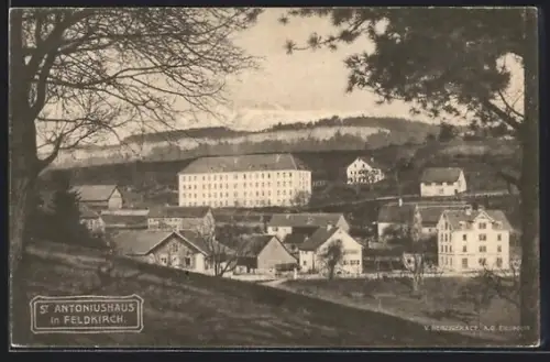 AK Feldkirch, Totale vom St. Antoniushaus