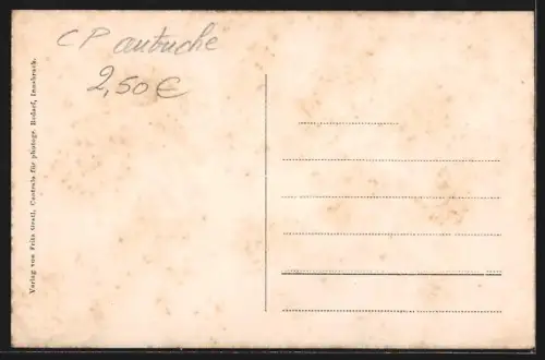 AK Heilig Wasser, Ortspartie mit Wallfahrtskirche