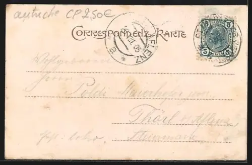 AK St. Michael /Stmk., Panorama mit Fluss, Kirche