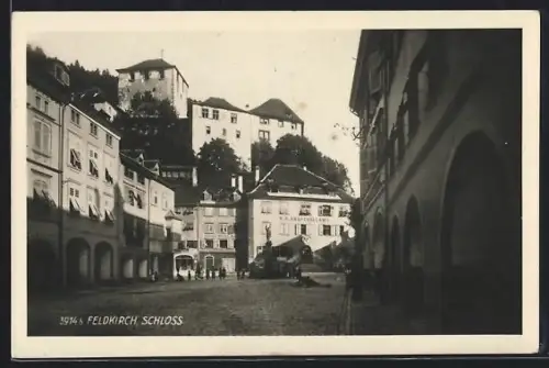 AK Feldkirch, Schloss & K.K. Hauptzollamt