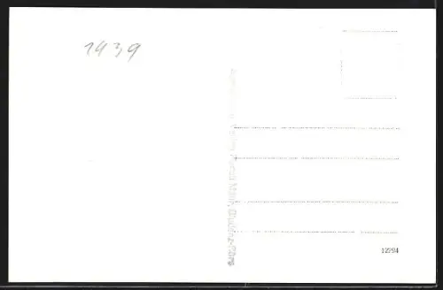 AK Gargellen, Hotel Madrisa mit Kirche