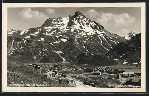 AK Silvrettadorf auf der Bielerhöhe, Panorama