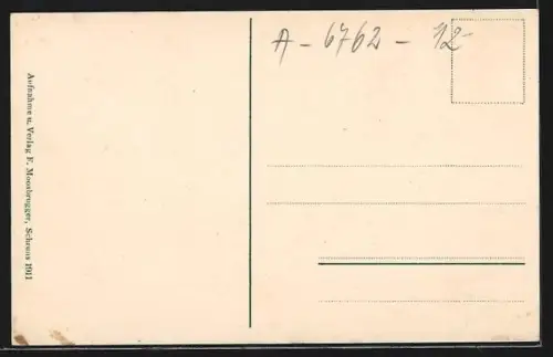 AK Silbertal, Ortspartie mit Kirche