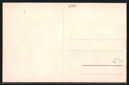 AK Schruns-Gauenstein, Kapuziner- und Frauenkloster mit Gebirgspartie