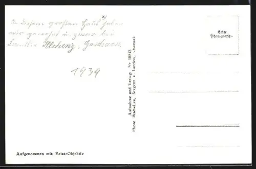 AK Gaschurn i. Montafon, Ortsansicht mit grasenden Schafen