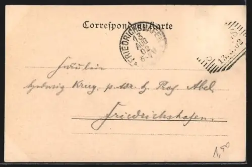 AK Schruns, Teilansicht des Ortes im Winter