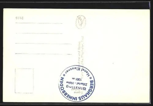 AK Ginzling, Berghaus Innerböden, Inh. Hans Klausner