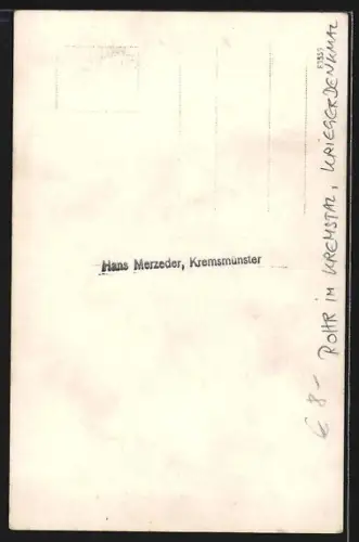 Foto-AK Rohr im Kremstal, Kriegerdenkmal