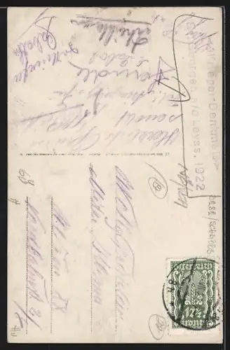 AK St. Georgen a. d. Leyss, Kriegerdenkmal für Weltkriegsgefallene