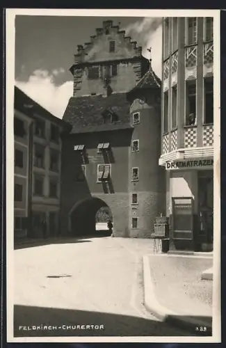 AK Feldkirch, Churertor mit Zahntechniker Andreas Kunter