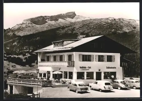 AK Riezlern /Kleinwalsertal, Gaststätte und Café zur Kanzelwand