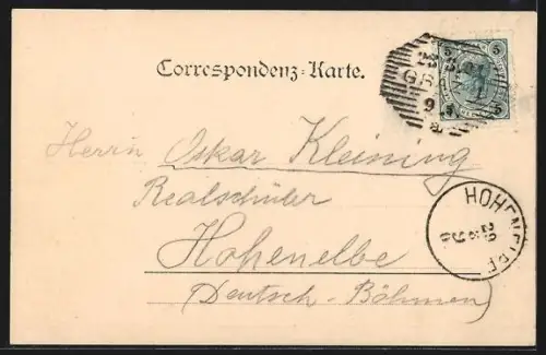 AK Eggenberg b. Graz, Einsiedelei mit Gästen