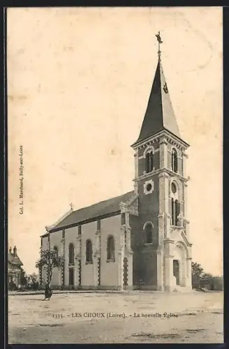 AK Les Choux /Loiret, La nouvelle Église