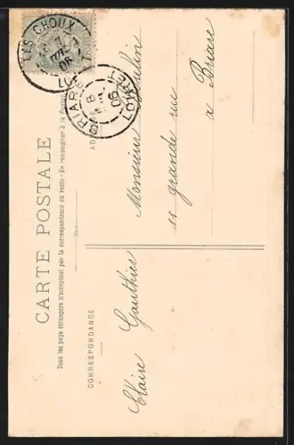 AK Les Choux /Loiret, La nouvelle Église