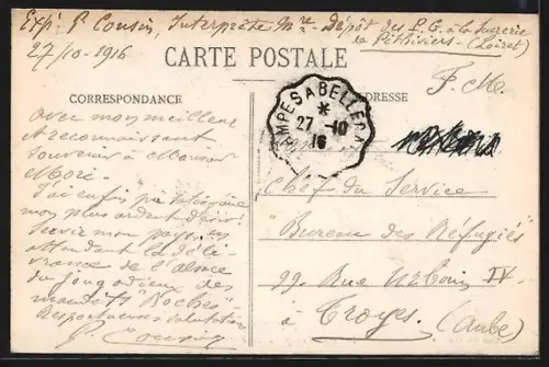 AK Pithiviers, Entrée de Ville par le Faubourg de Beaune