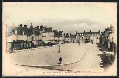AK Neuville-aux-Bois, La Place du Martroi
