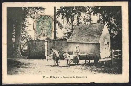 AK Cléry, La Fontaine du Mardereau