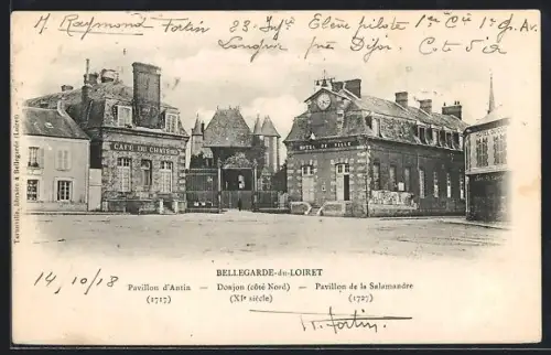 AK Bellegarde-du-Loiret, Donjon et Pavillons d`Antin et de la Salamandre