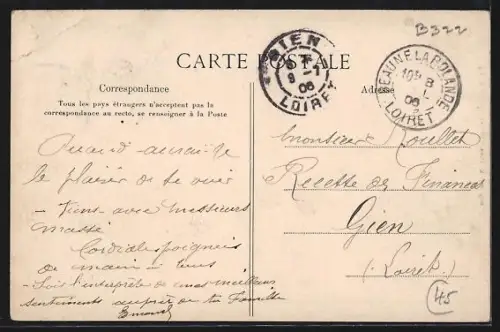 AK Beaune-la-Rolande, La Place du Marché