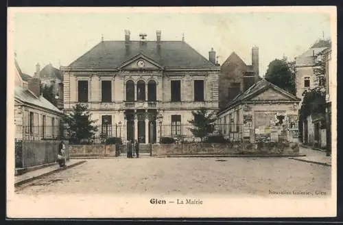 AK Gien, La Mairie