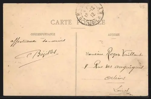 AK Châteauneuf-sur-Loire, Villa Les Tourelles