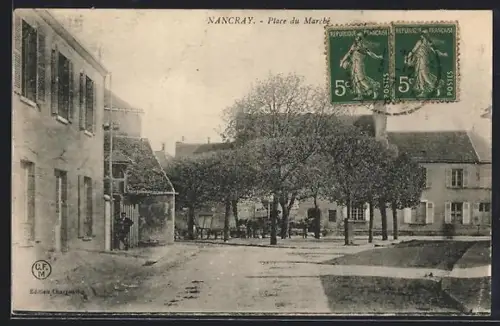 AK Nancray, Place du Marché