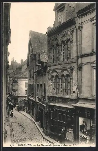 AK Orléans, La Maison de Jeanne d`Arc